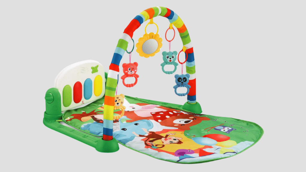 tapete de atividades um dos brinquedos para o desenvolvimento do bebê