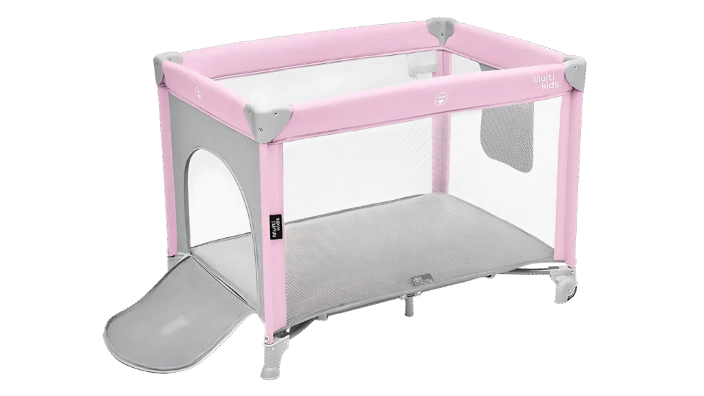 berços para bebê rosa dos modelos multikids baby