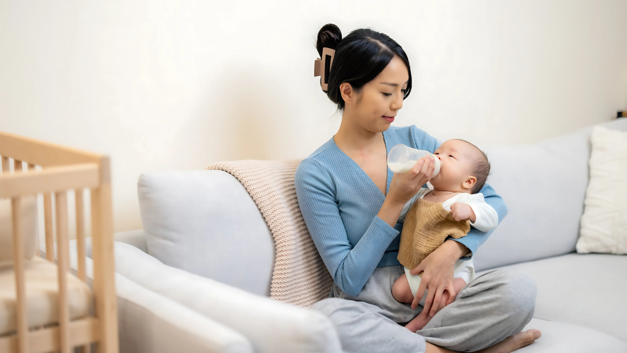 Como introduzir a mamadeira sem prejudicar o sono do bebê